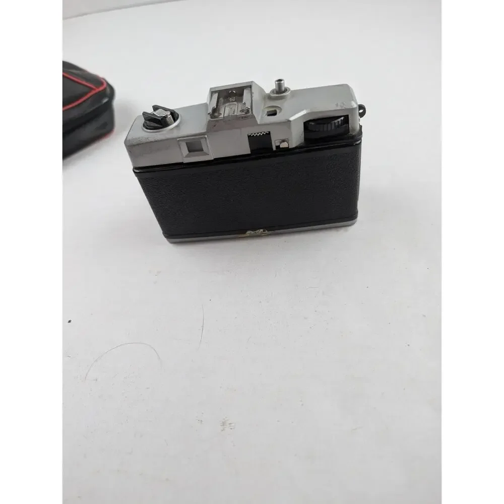 Vintage Capital MX-II 35mm Film Camera w/ Case Strap Cap Loaded Film Untested